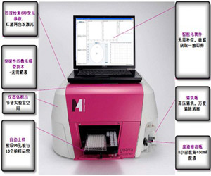 guava easyCyte 6HT-2L 微毛細管細胞分析儀