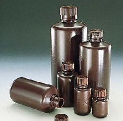 2004-0002系列美國Nalgene塑料HDPE琥珀色窄口瓶