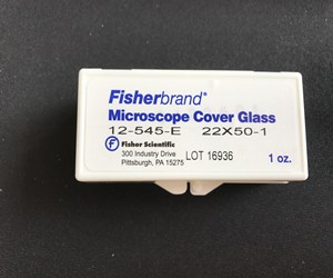 Fisherbrand 飛世爾 蓋玻片 耐腐 硼硅酸玻璃 矩形蓋玻片 12-545E