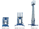 GTWY10-200雙桅柱鋁合金升降平臺|移動式鋁合金升降平臺特點